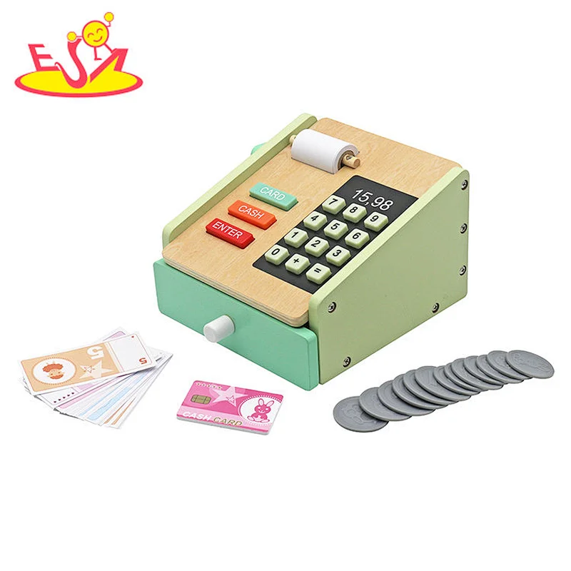 Neues Design Macaron niedliches hölzernes Spielküchenspielzeug für Kinder W10C582
